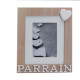 Cadre "PARRAIN" en bois