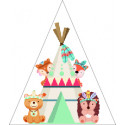 Pyramide en PVC " Copains des Bois "