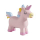 Tirelire Licorne rose