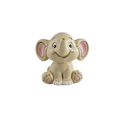 Figurine éléphant rose